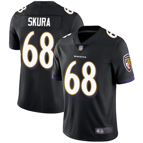 Baltimore Ravens Limited Black Men Matt Skura Alternate Jersey NFL Football 68 Vapor Untouchable